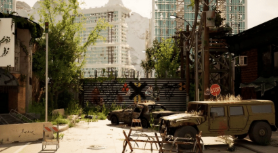 The Last of Us environment recreation